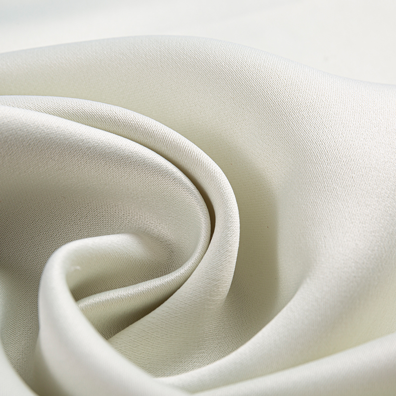 DTY Thick Double-Sided Satin Fabric