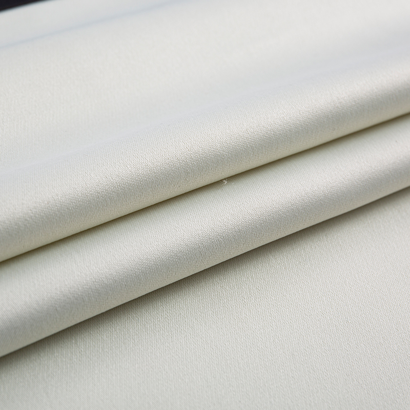 DTY Thick Double-Sided Satin Fabric