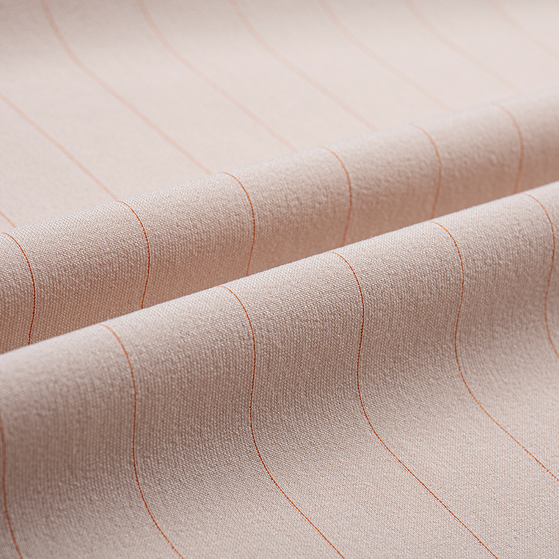 Lurex Rayon Vertical Stripe Fabric