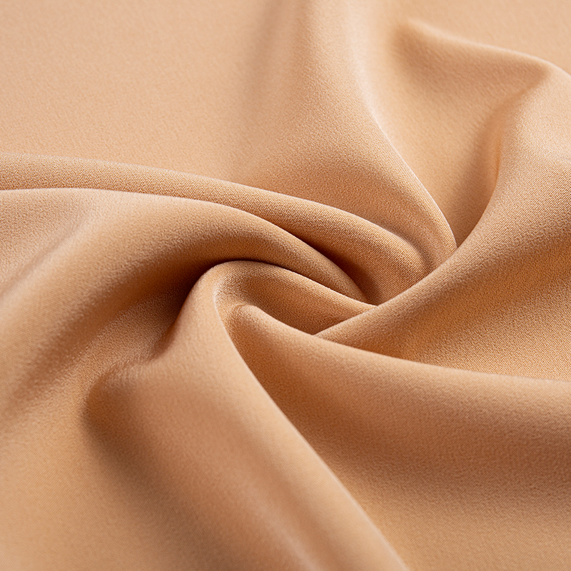 Imitation Acetate Horizontal Stripe Satin Four-Way Stretch Fabric