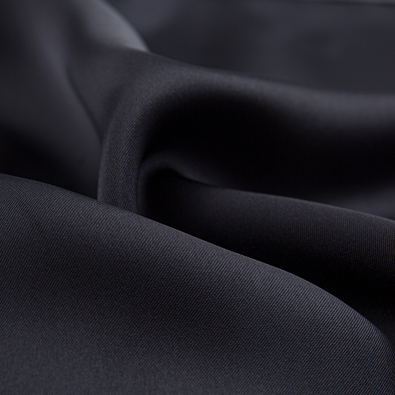 Imitation Acetate Weft Stretch Double-Sided Satin Fabric