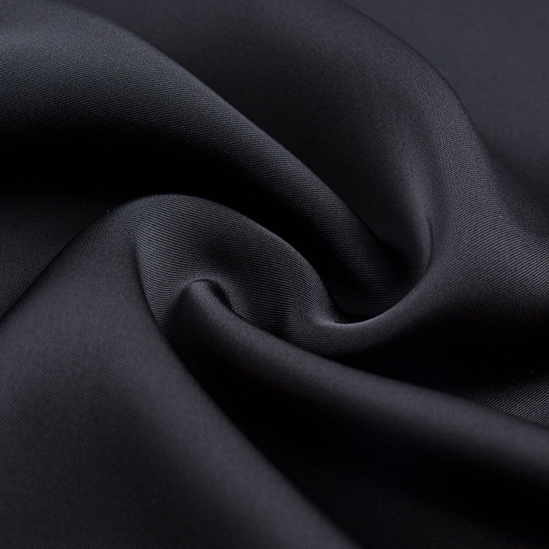 Imitation Acetate Weft Stretch Double-Sided Satin Fabric