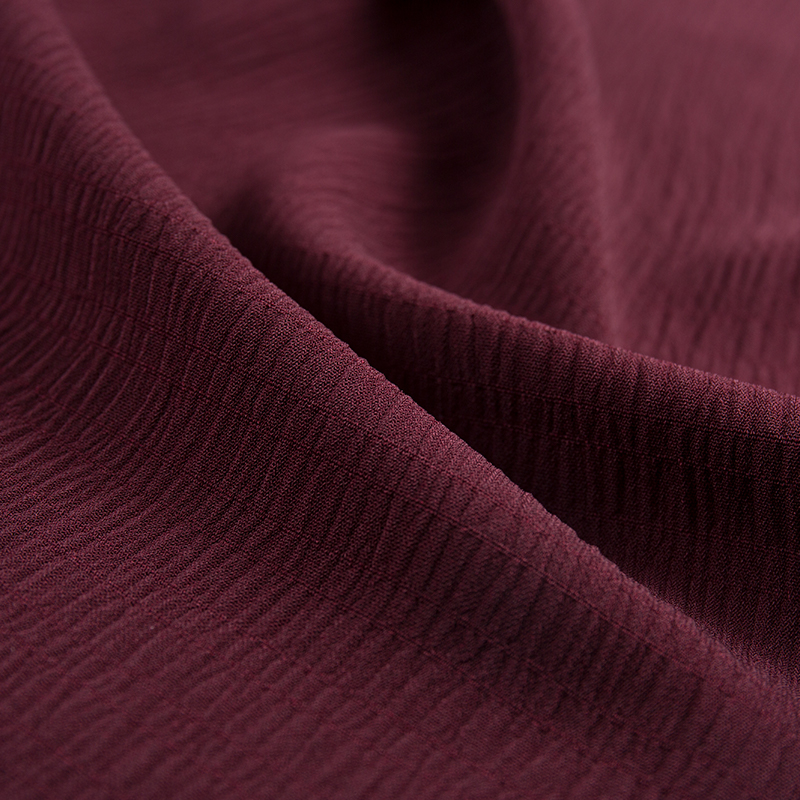 Wave-patterned fabric