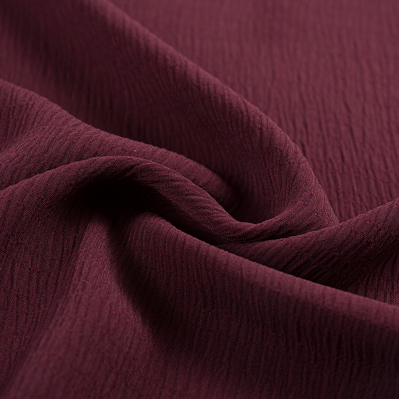 Wave-patterned fabric