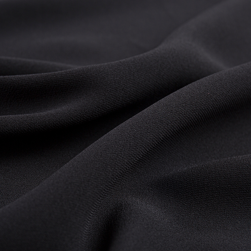 Imitation Acetate Linen-Feel Double-Layer Fabric