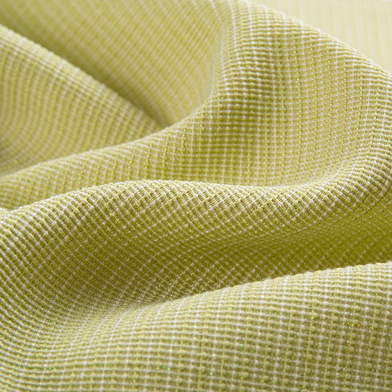 TR small check fabric