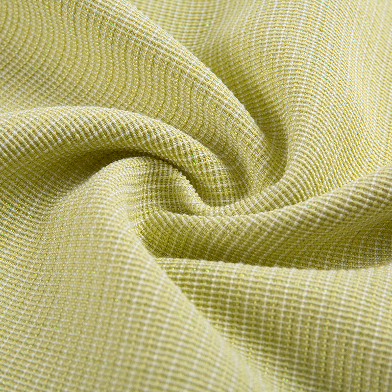 TR small check fabric