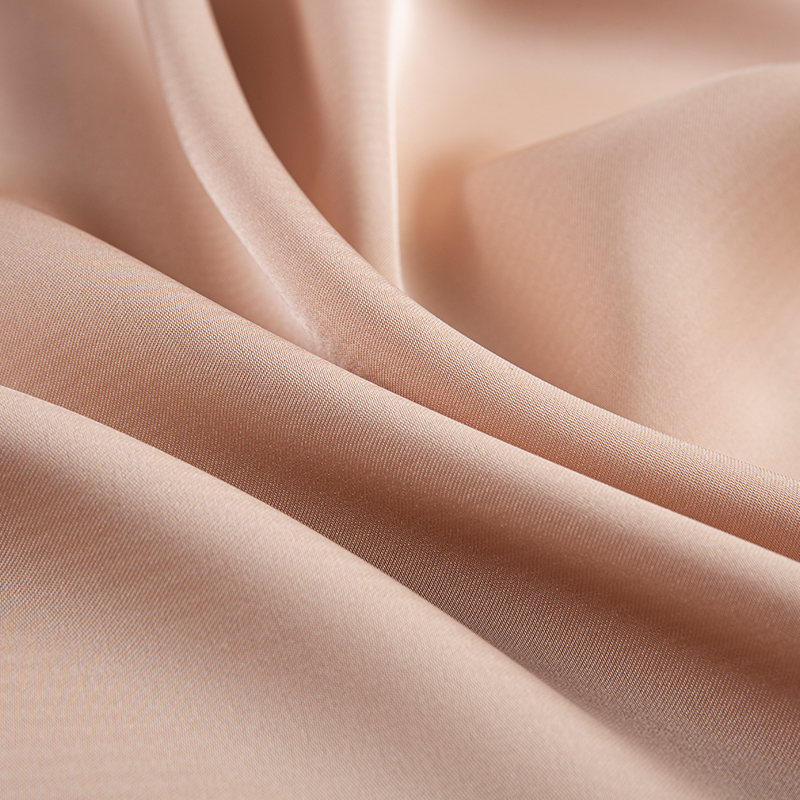 Weft Stretch Horizontal Stripe Satin Fabric