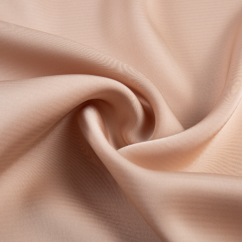 Weft Stretch Horizontal Stripe Satin Fabric