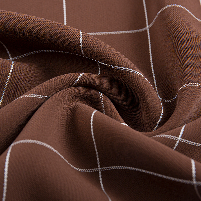 CEY Rayon Grid Fabric