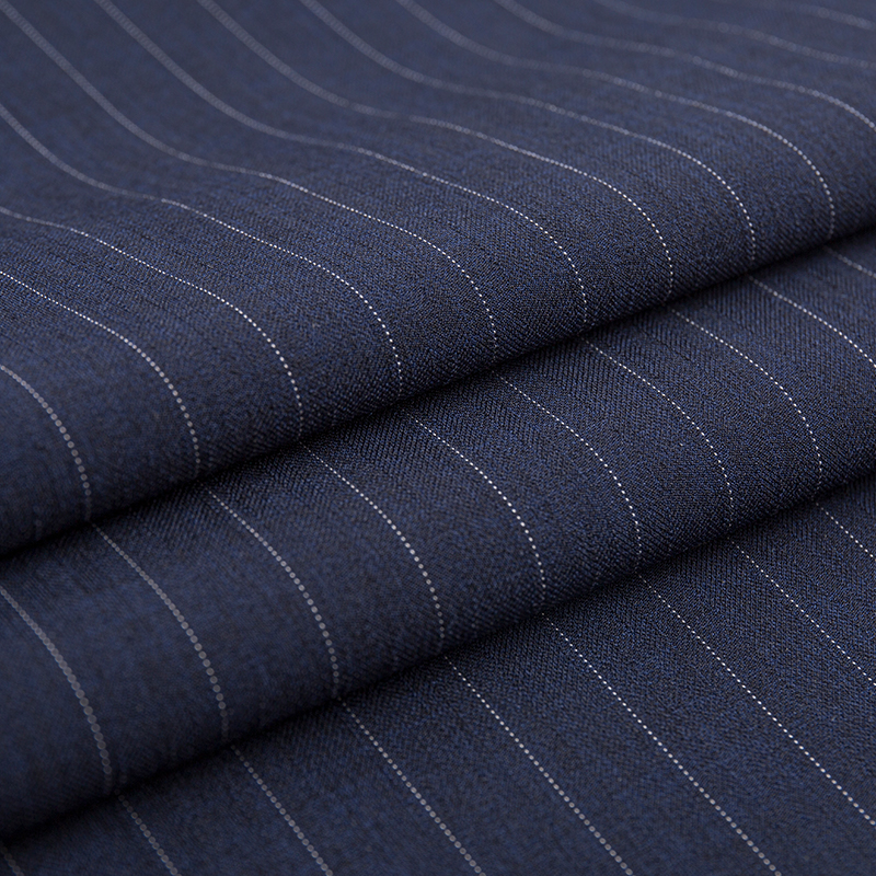 Leisure Silk Rayon Narrow Stripe Fabric