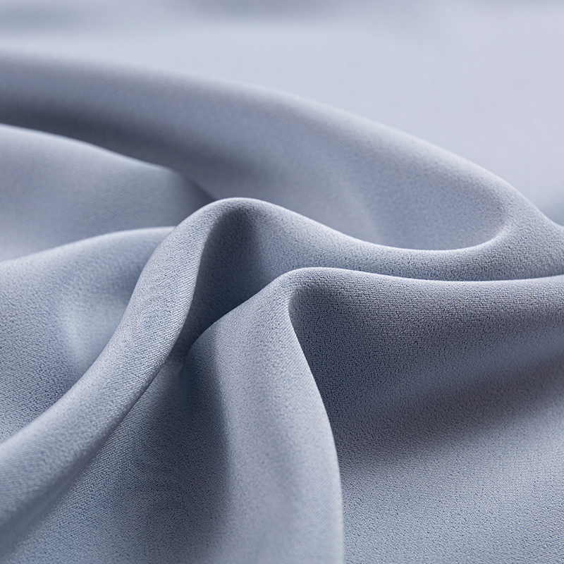 Cationic Imitation Acetate Double-Sided Satin Four-Way Stretch Fabric